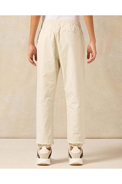 REDTAG Senior Boys Cream Pull On Joggers