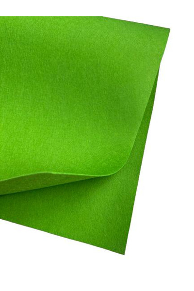 feltland Rigid felt 1mm 50X50cm, green