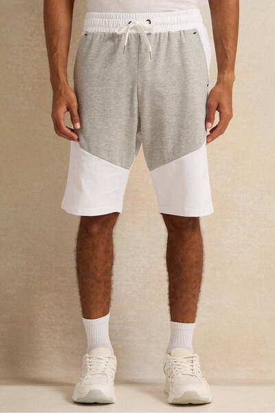 REDTAG Men White Performance Active Shorts