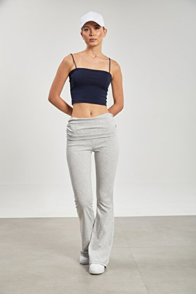 BARRELS AND OIL Women's Padded Tank Top with Straps - Dark Navy Blue