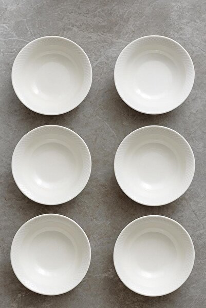 decovien Elegantly Designed 6-Piece Porcelain Soup Bowl & Bowl