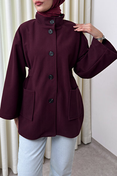 zhrcelebi سترة هاكم ياكا كاشي 0035 - لون بوردو