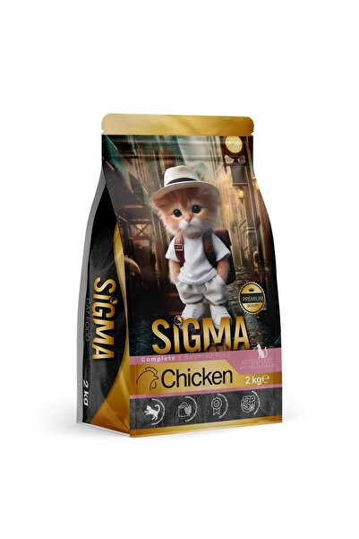 Sigma Dry food for junior cats, Sigma, chicken, 2 kg, premium proteins, healthy digestion and development