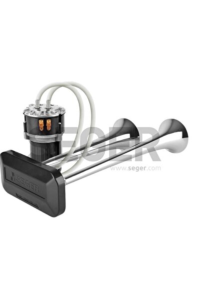 Genel Markalar 12 Volt Fala Fala Kompresörlü Korna 85kh Krom Boru