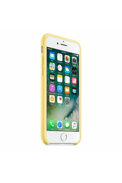 LC.IMEEKE Carcasă de lux pentru iPhone X, silicon lichid subțire, galben