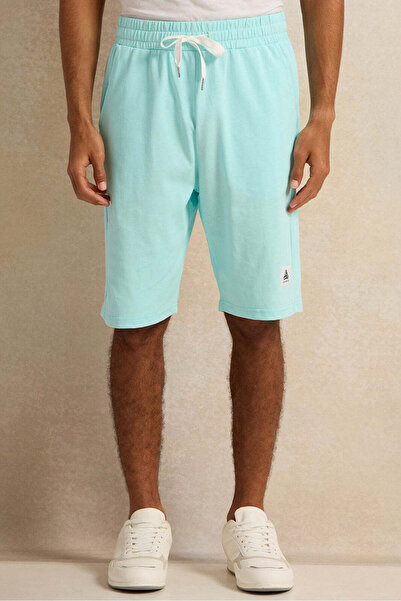 REDTAG Men Blue Active Shorts