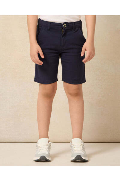 REDTAG Boys Navy Chino Sorts
