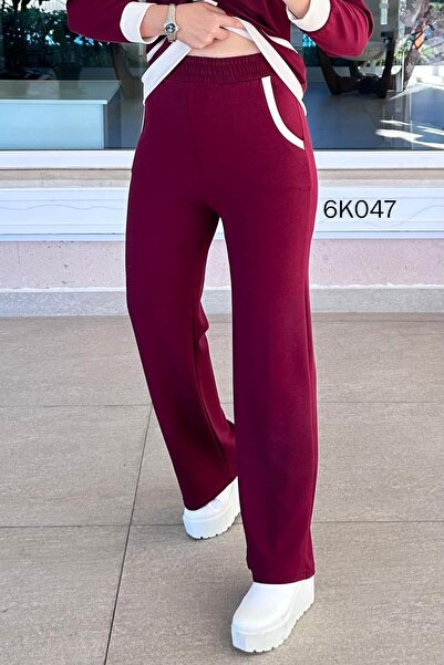 İnce Topuk Polo Collar Snap Fastener Modal Suit 6K047