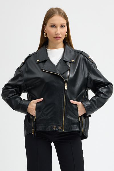 gorgitino leather jacket