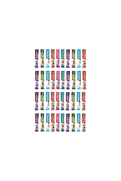 EuroGold Creamy Cat Mix Karışık Krema Sıvı Kedi Ödül Maması 40 Adet X 15 GR