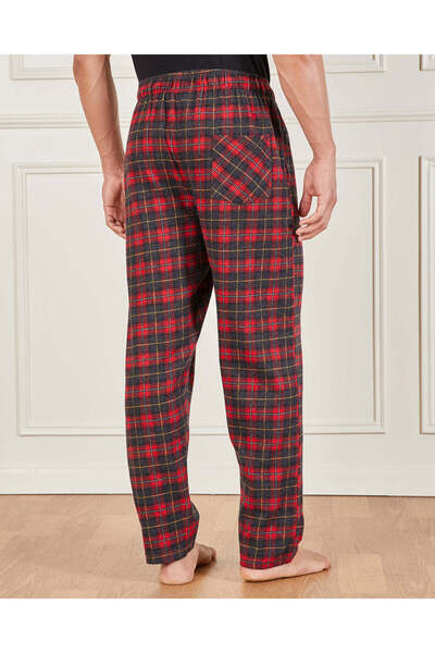 REDTAG Men RedFlannel Pyjama Bottom