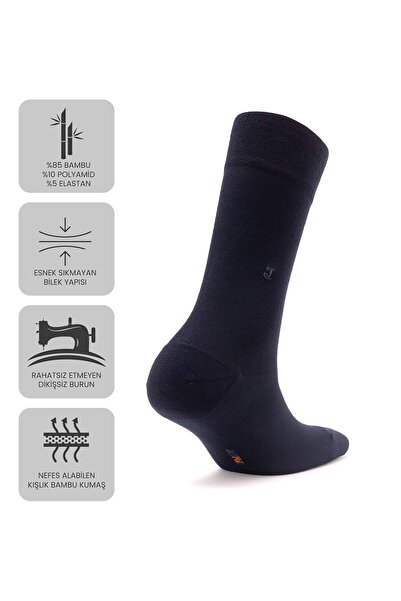 Öts Just Inner Men's Socks 6-Piece Winter Set (Bamboo)