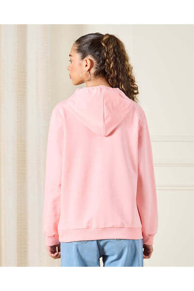 REDTAG Senior Girls Pink California Sweatshirt
