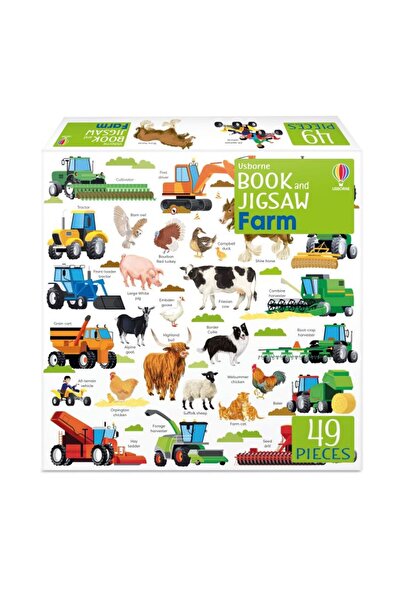 Usborne Book and Jigsaw Farm