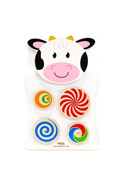 Genel Markalar Vigatoys İnek Figürlü Duvar Oyunu