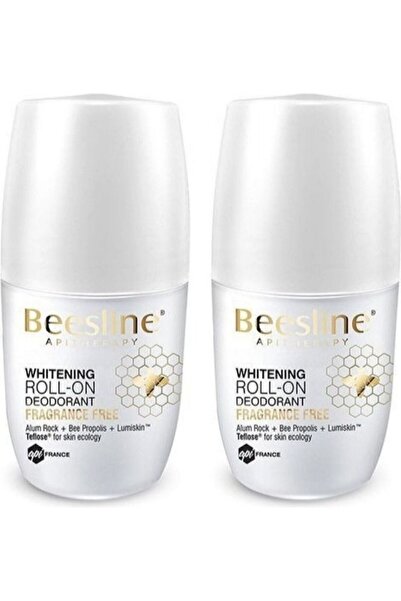 Beesline Whitening Roll On Deodorant Fragrance Free 2 x 50ml