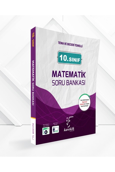Karekök Yayınları 2025-2026 müfredat 10. SINIF MATEMATİK SORU BANKASI