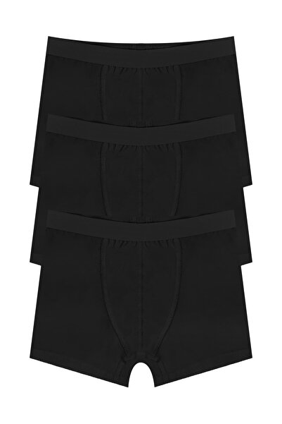 Öts Boys' Boxer 3-Pack Solid Color (96% Cotton - 4% Elastane)