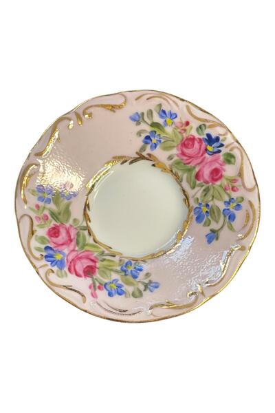 ELA'S CONCEPT 1 Adet EL Yapımı Çay Tabağı