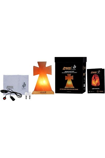 Geohoney Himalayan Salt Lamp - Cross GH-CSL-012