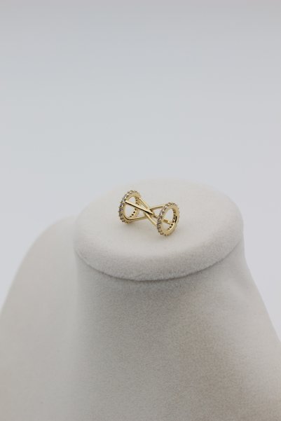XUPING JEWELRY Style Pearl/Xuping Jewelry Cylinder Zircon Stone Charm