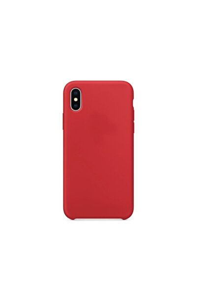 LC.IMEEKE Luxury Case for iPhone X - Red Slim Liquid Silicone