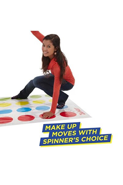 TOHA Twister - Klasik Renkli Zemin Denge ve Esneklik Oyunu | 6+ Yaş Eğlenceli...