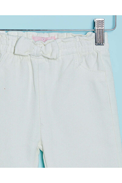 REDTAG Infant Girls Ivory Joggers