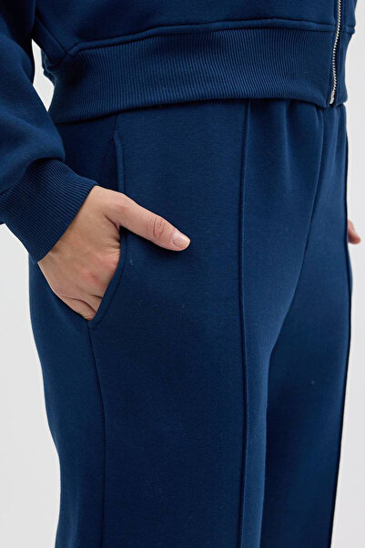 Neşeli Butik Women 3 Thread Fleece-Lined Pockets Premium Tracksuit Set Nbhs001