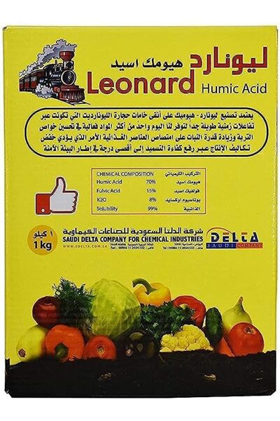 Delta Leonard Humic Acid - Increases Plant Nutrient Uptake, Reduces Soil Salinity (DELTA)
