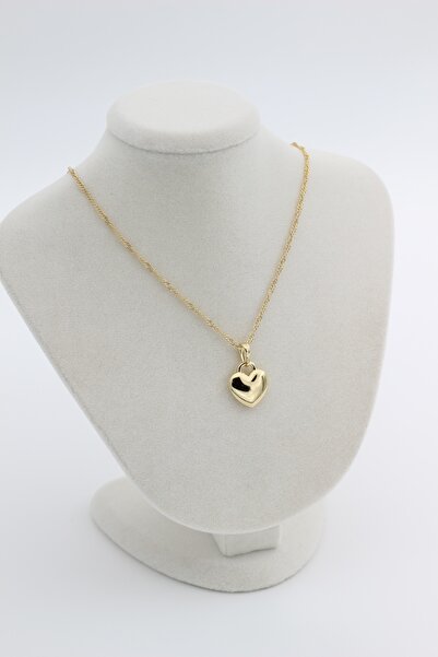XUPING JEWELRY Style Pearl/Xuping Jewelry Heart Model Necklace
