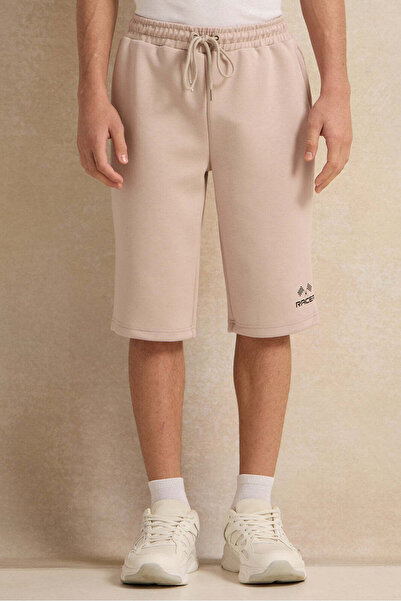 REDTAG Senior Boys Beige Active Shorts