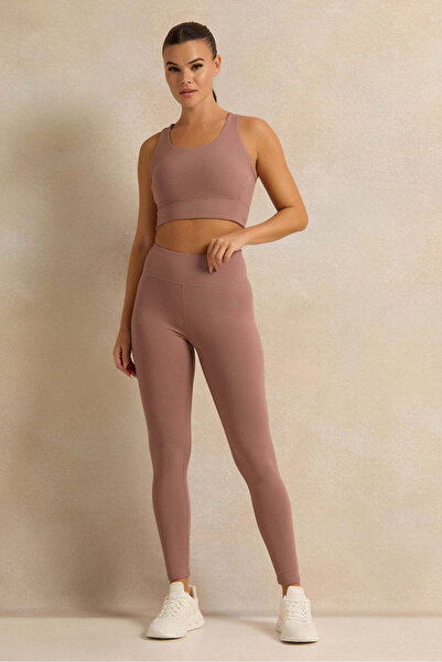 REDTAG Women Brown Active Leggings