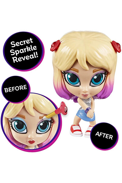 CrazArt Glamour Shimmer Doll with Insta Glam Makeup Set