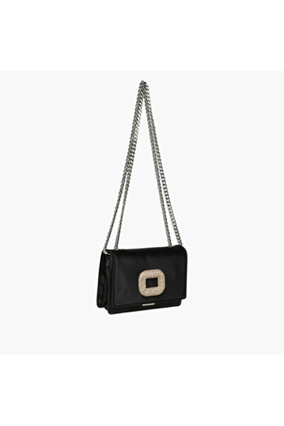 Steve Madden Embellished Crossbody Bag with Chain Strap