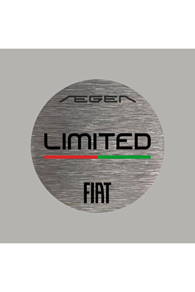 CRF Gerçek Metal Egea Cross Limited Gümüş Renk İtalya Logo Amblem Arkası Yapı...