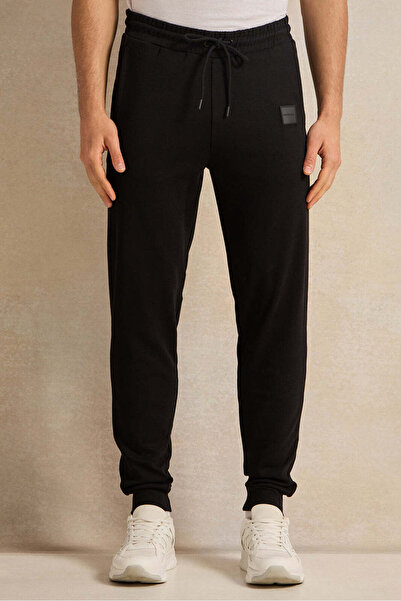 REDTAG Men Black Lounge Pants