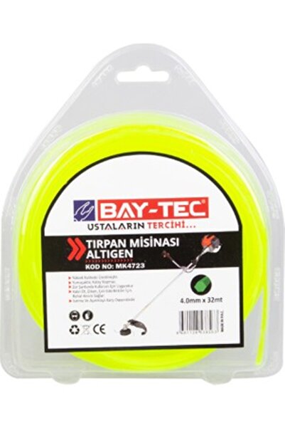 hırdavatevreni BAY-TEC TIRPAN MİSİNASI ALTIGEN 4.0MM x 32 mt