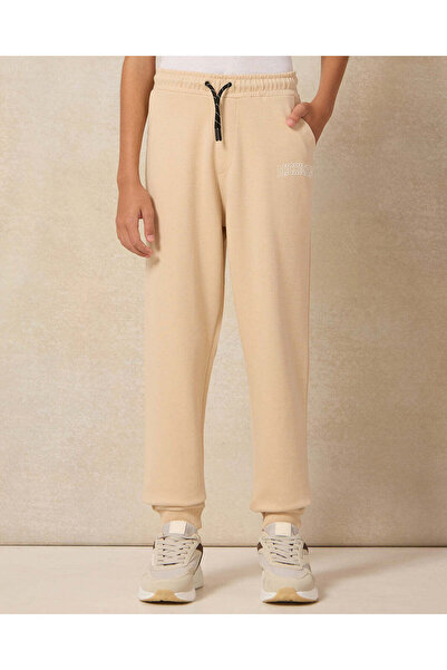 REDTAG Senior Boys Beige Big Hem Active Pants