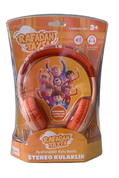 Volkano Rafadan Tayfa Kablolu Kulaklık Çocuk Kulaklığı ISF-10901-RT
