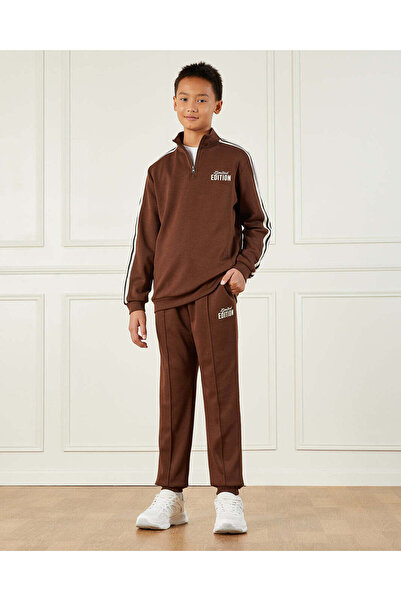 REDTAG Senior Boys Brown Active Pants