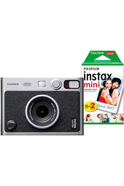 Fujifilm Instax Mini Evo Instant Camera Black + Mini Film 2x10