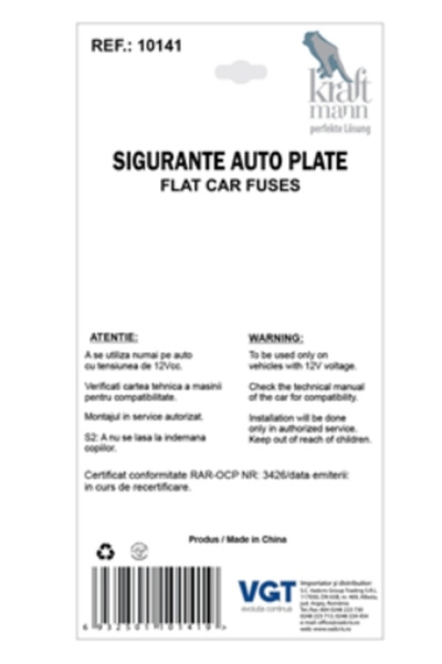 OEM Auto Plate Fuses 10 pieces