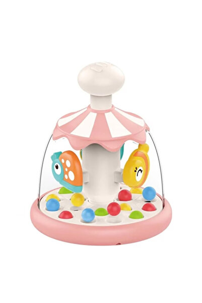huanger Jucărie interactivă pentru bebeluși Caruselul rotativ al peștilor, 15...