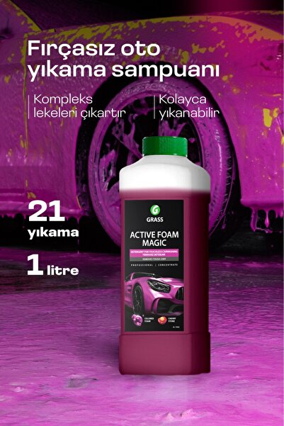 GRASS Profesyonel Oto Bakım Seti 3'lü - İç & Dış Temizlik, Parlatma ve üzüm K...