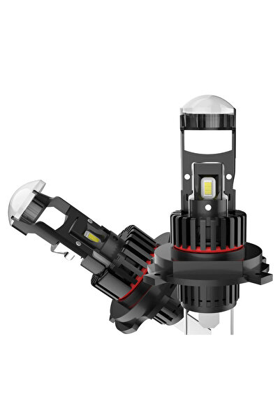 Ruan Set of 2 led bulbs with pro magnifier H4 LED K88 280w 12V 6500k 28000 LM