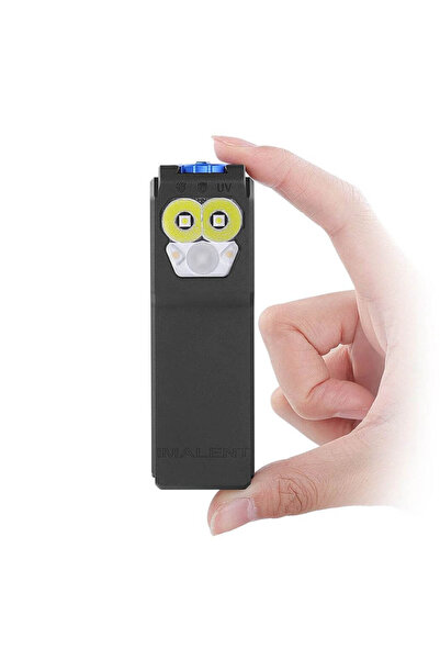 imalent GR 36 2800 Lumen Flashlight 3-in-1 with Cool White, Warm Light & UV