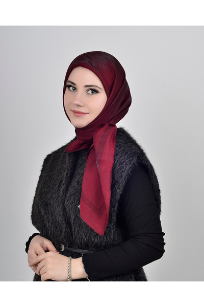 ZENİPEK Φουλάρι βραδινό φόρεμα Hayal - Βουργουνδία