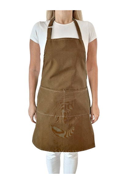 Enoteks Kitchen Apron Waterproof Chef Apron with 2 Large Pockets Barista Apro...