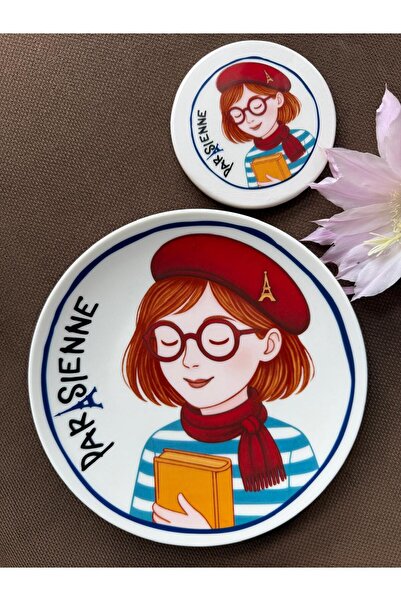 Somnia Parisienne Porselen Pasta Tabağı